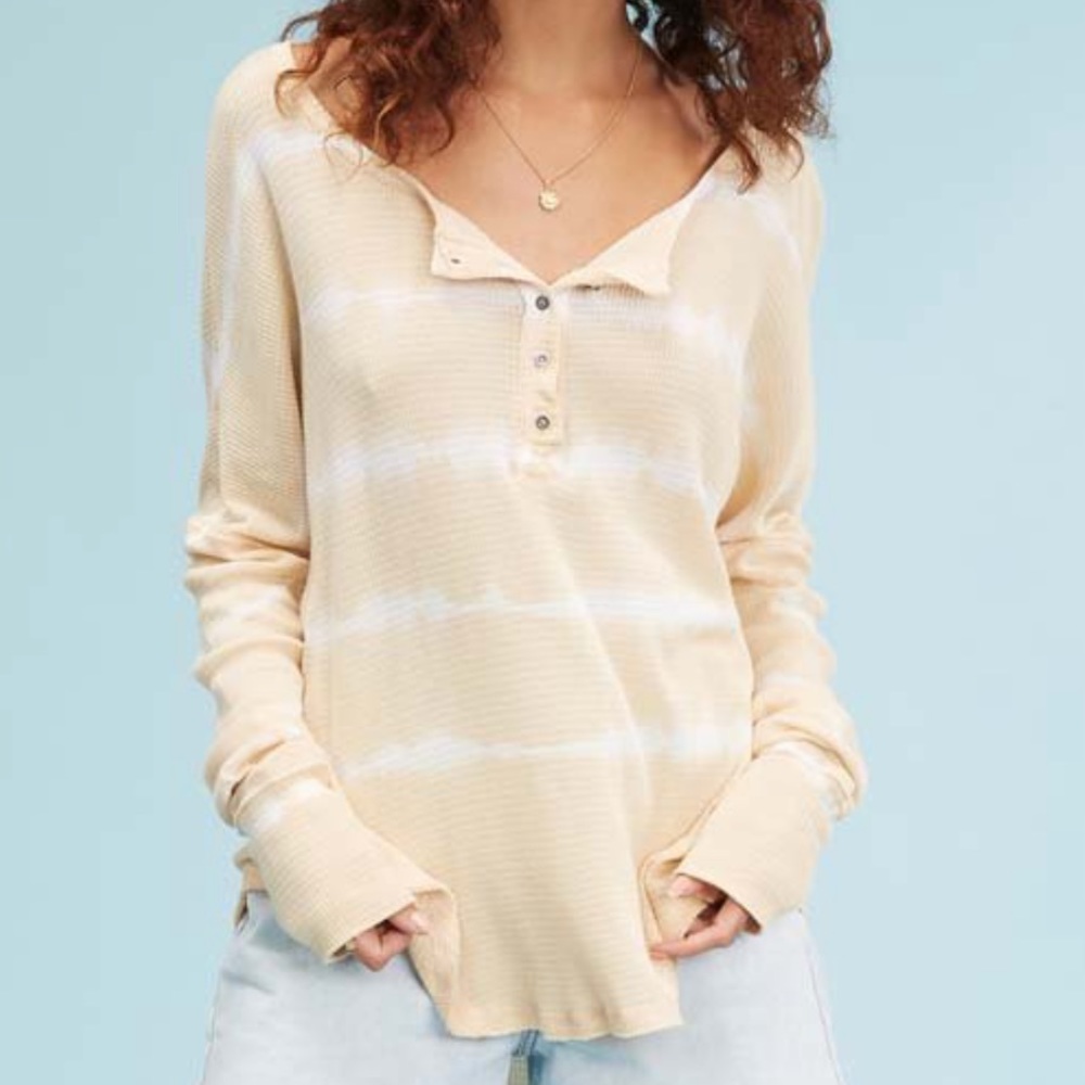 🆕 Billabong Raffia Stripe Any Day Henley